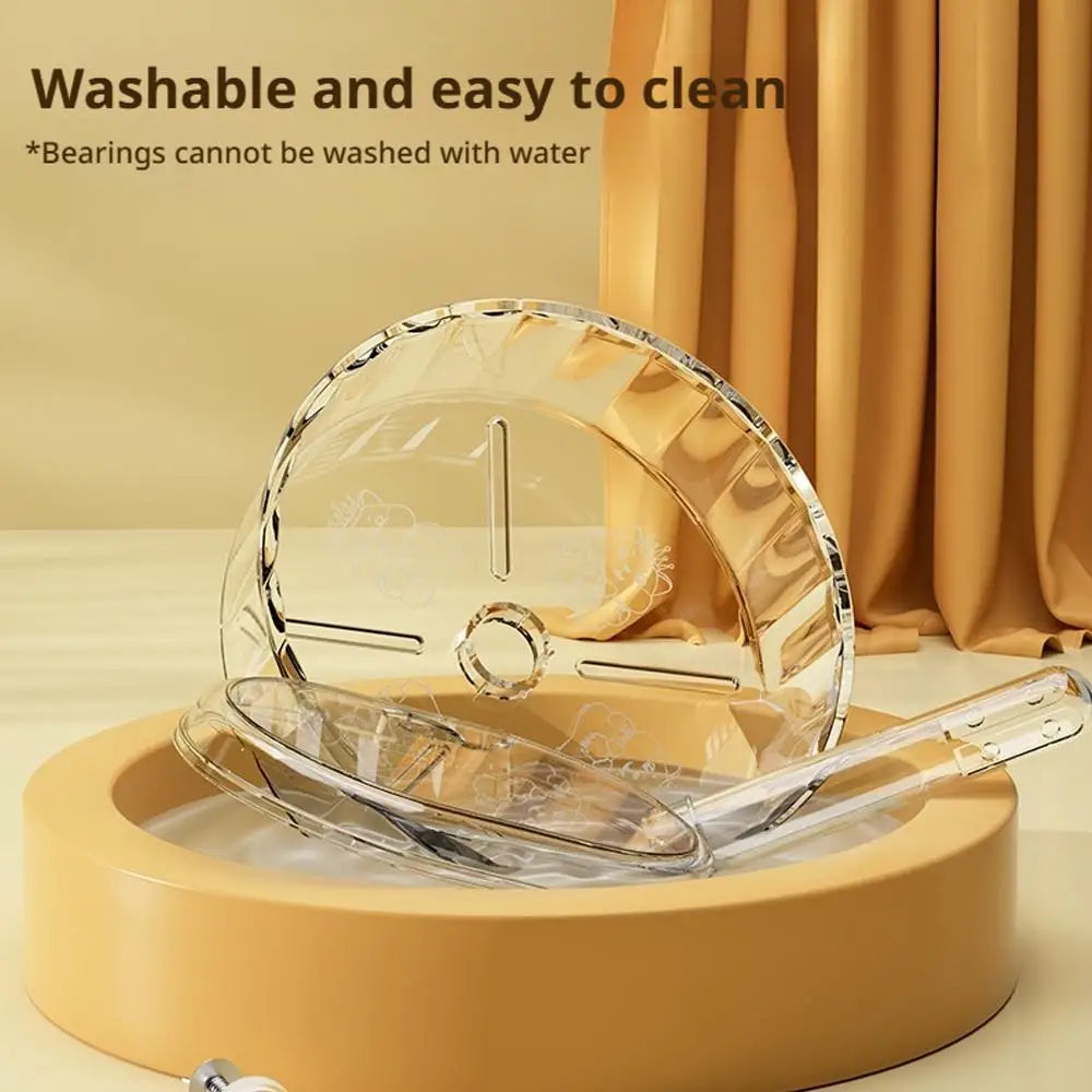 Hamster Transparent Running  Wheel
