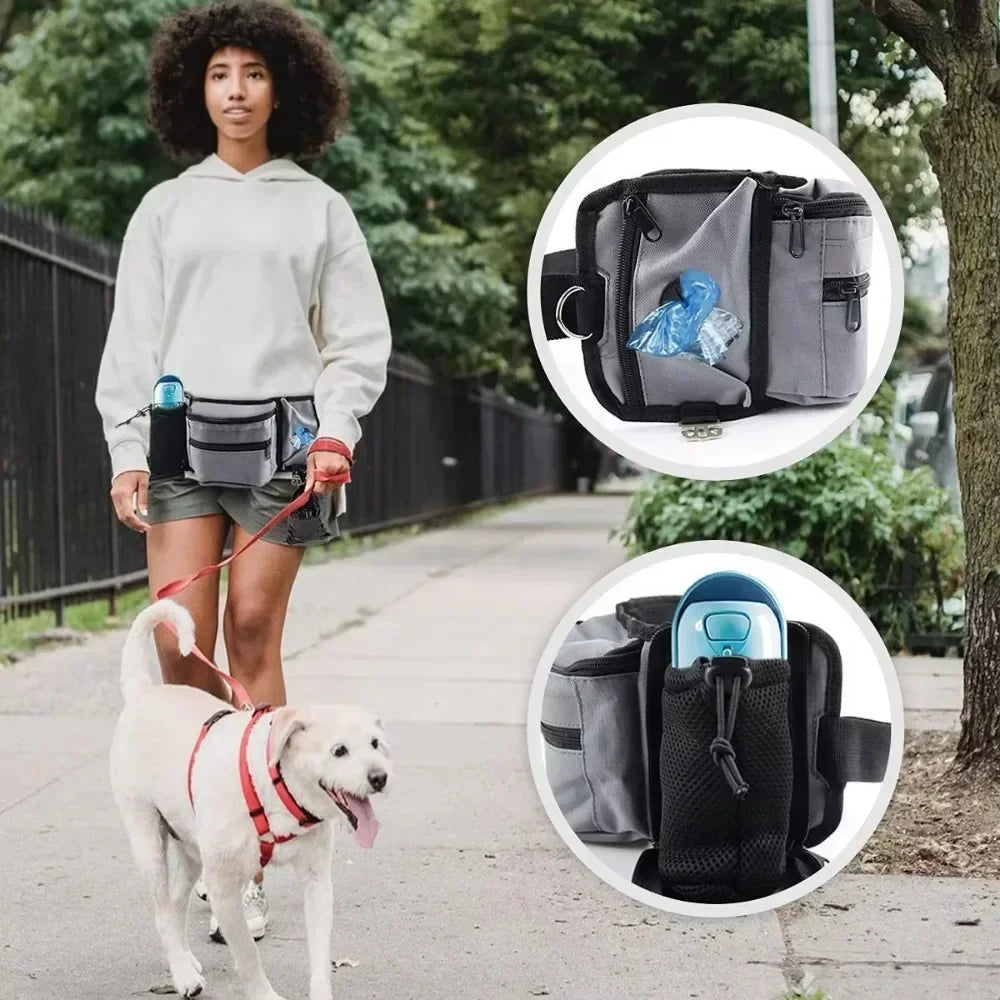 Dog Training Walking Bag Hand Free