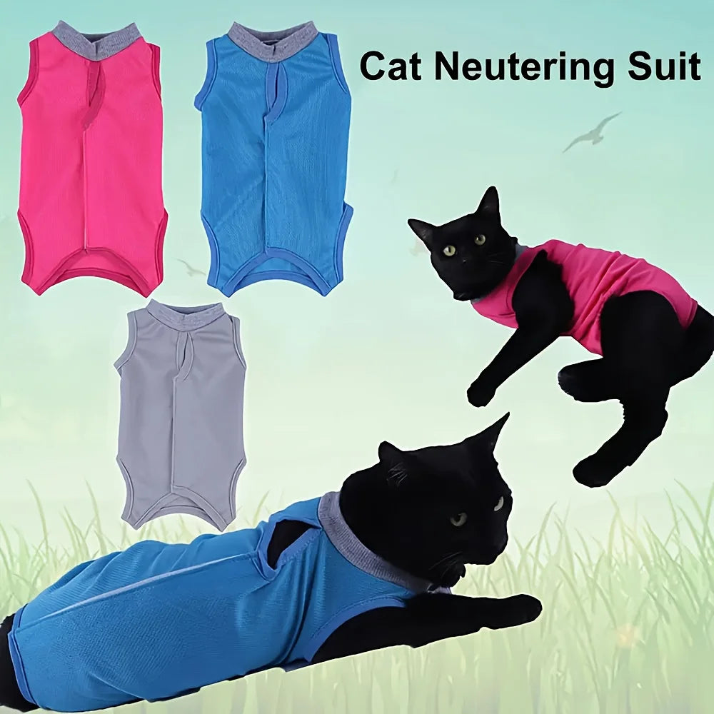 Cat Anti-licking Sterilization Clothes