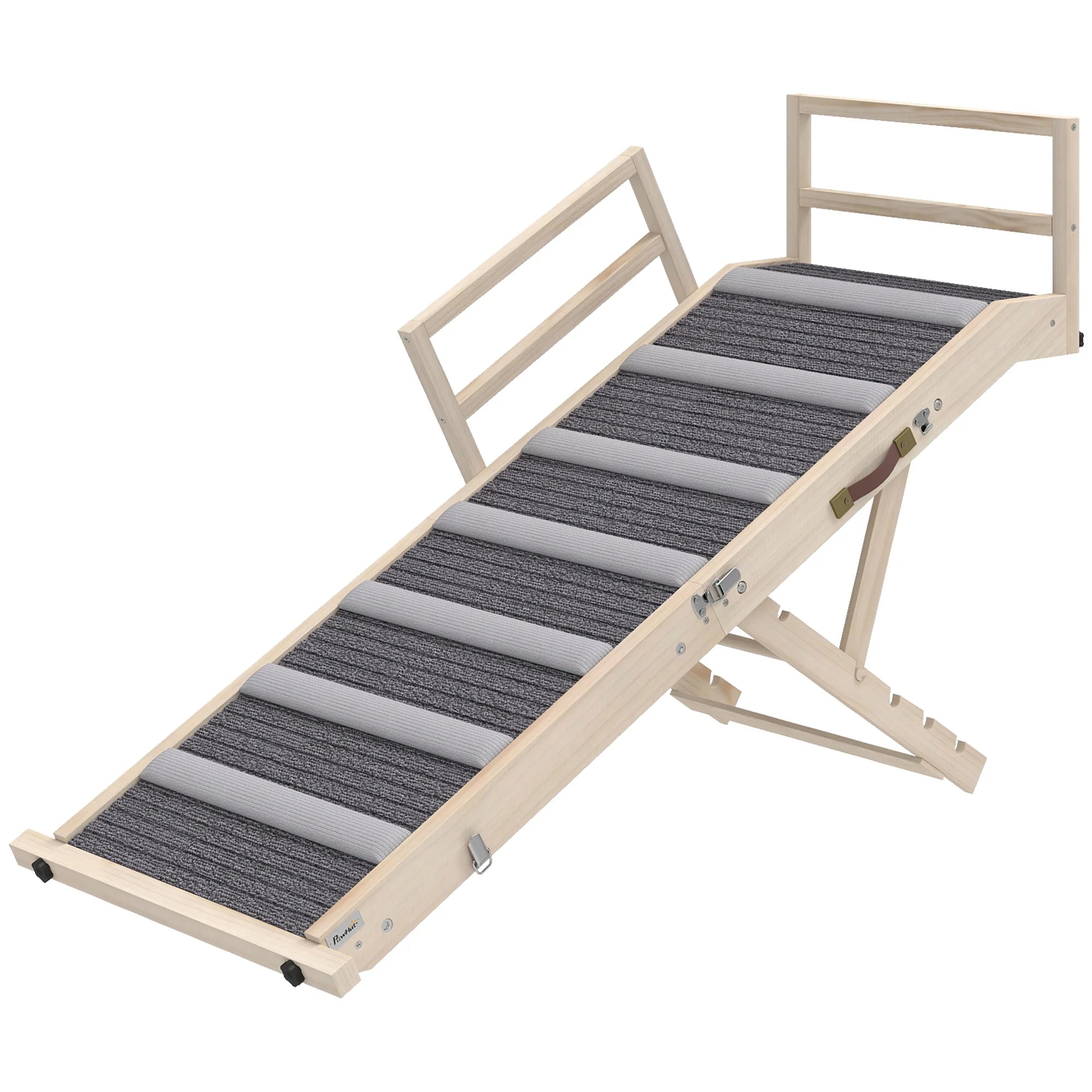 Portable Adjustable Dog Ramp for Beds & Sofas