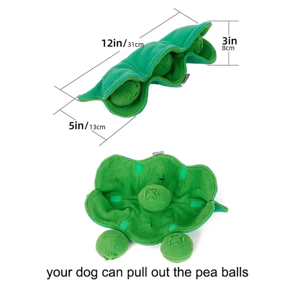 Sniffing Dog Toy Squeaky Plush Treat Dispenser