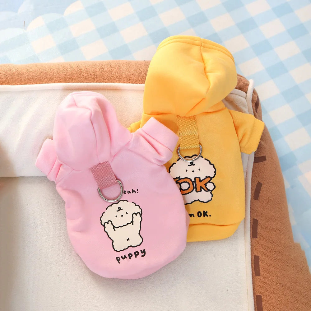 Cat and dog clothes for autumn and winter