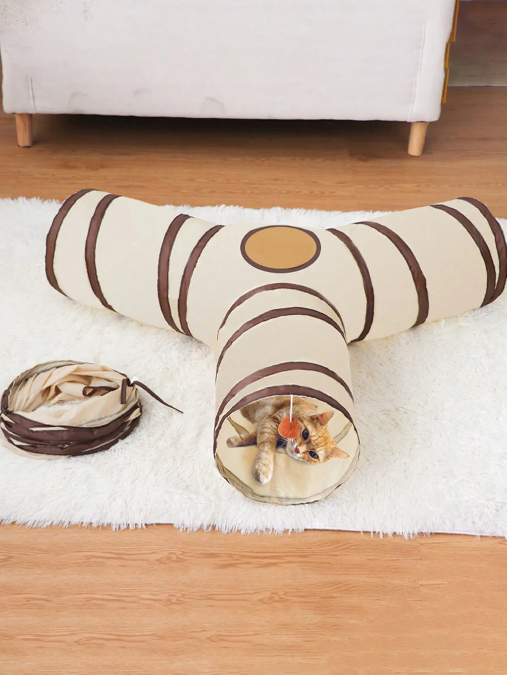 1PC Foldable Cat Tunnel