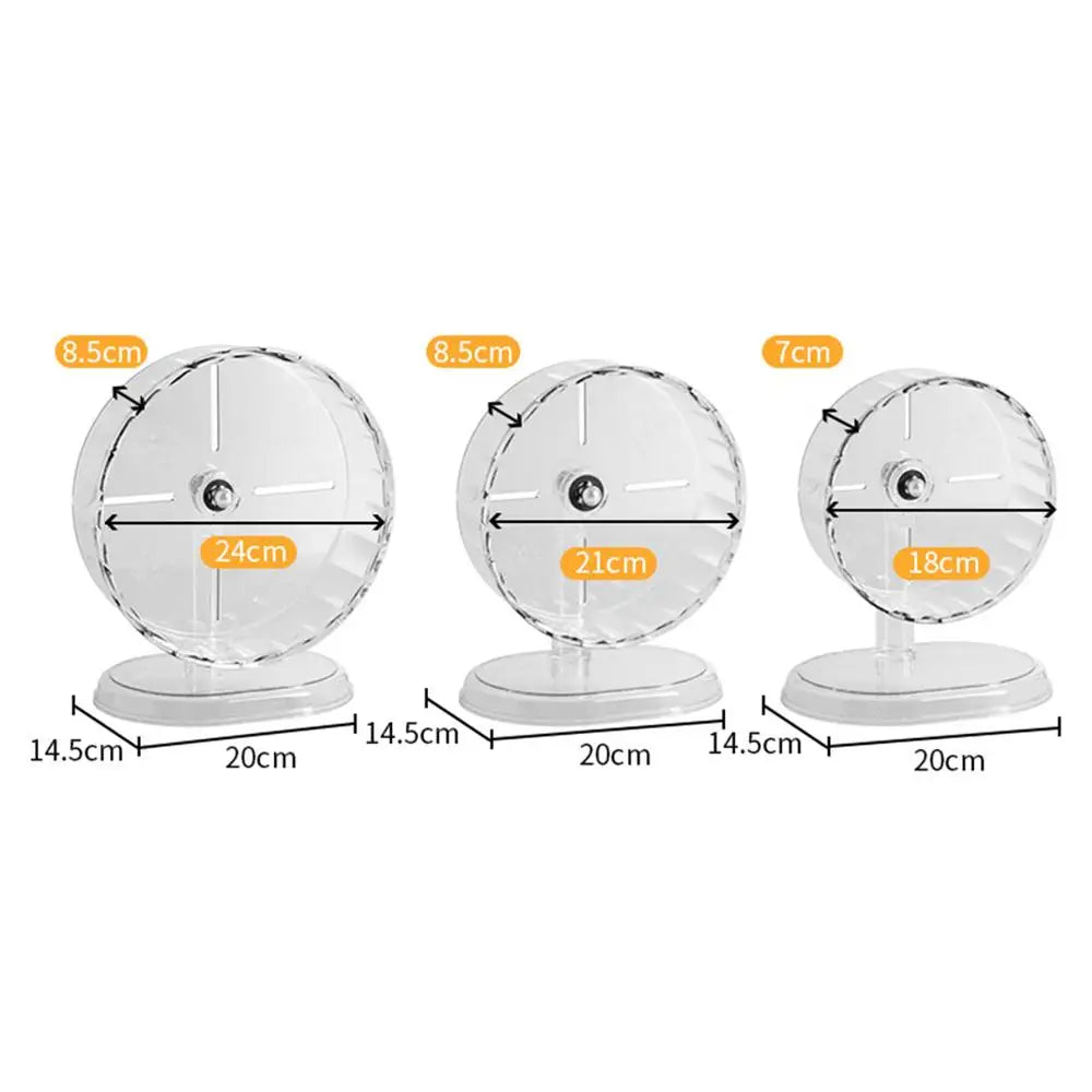 Hamster Transparent Running  Wheel
