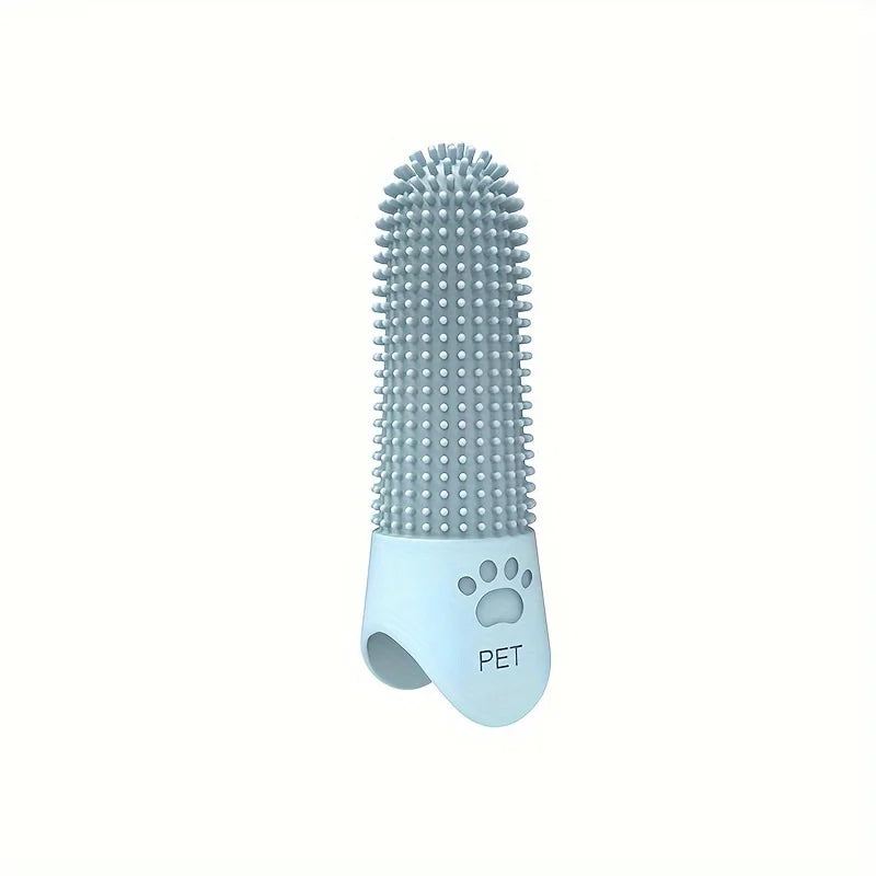 Silicone 360° Finger Toothbrush for Dogs Cats