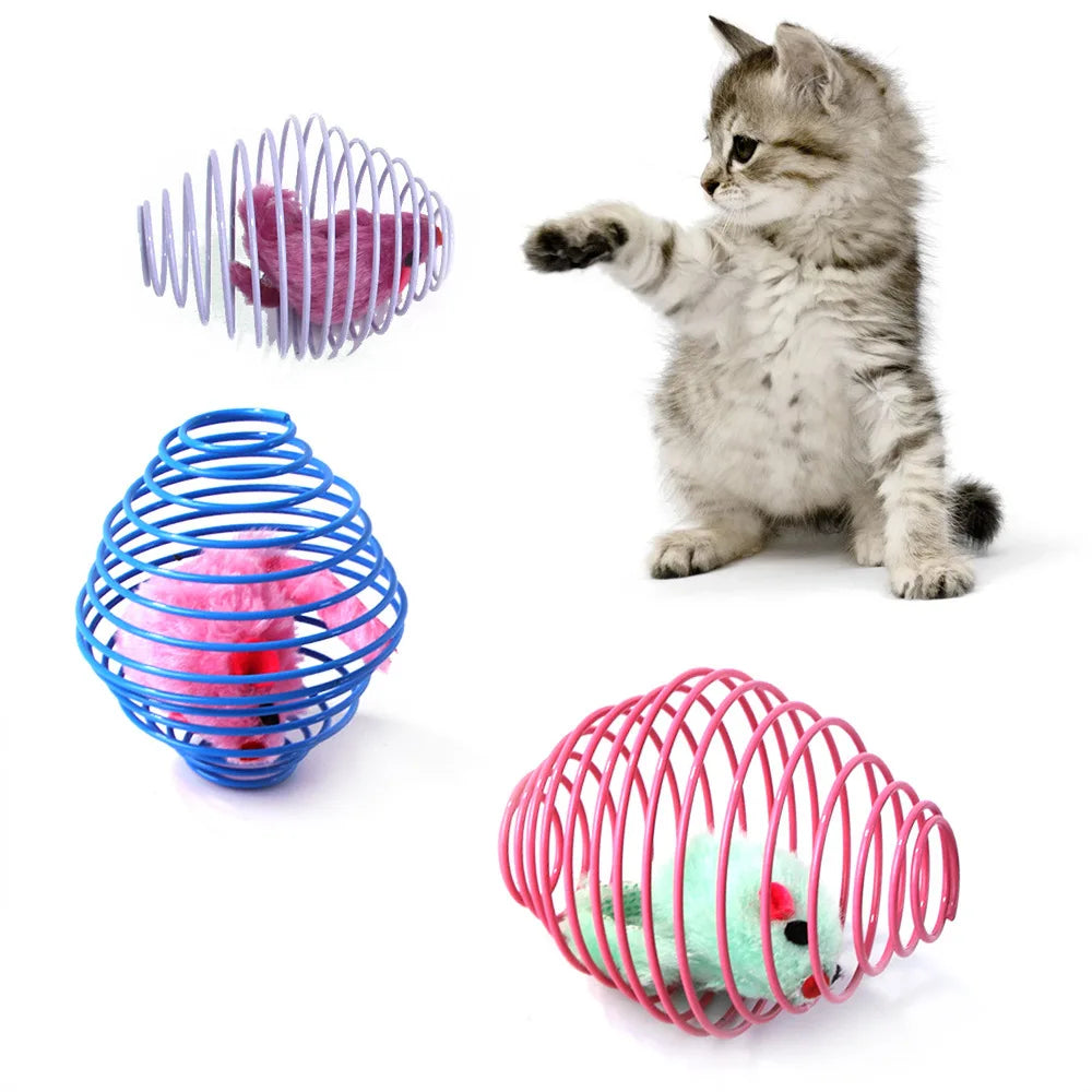 Cat Toy Spring Balls