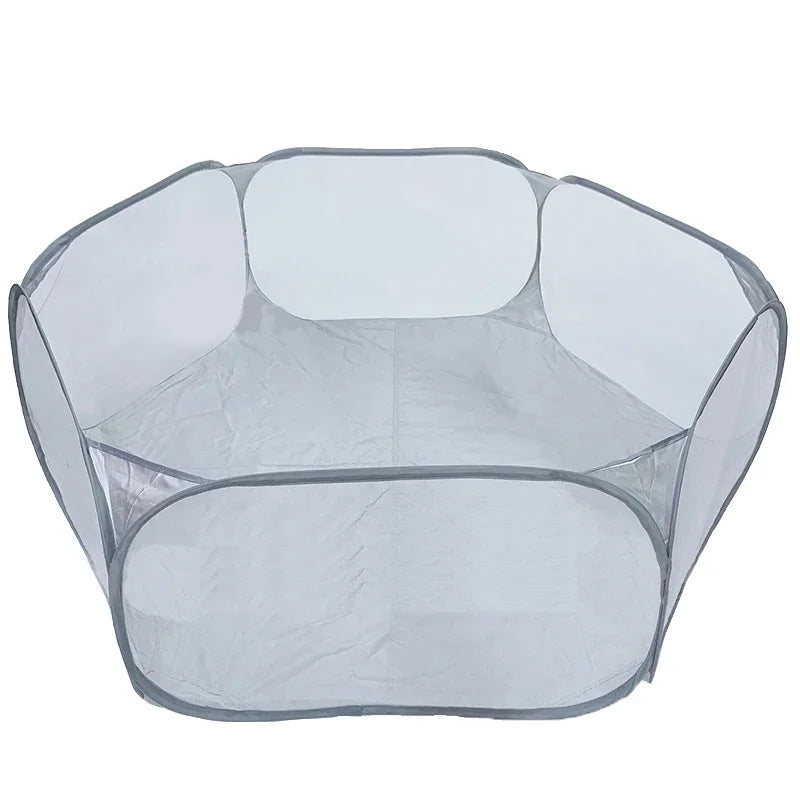 Cat And Dog Transparent Tent Cage