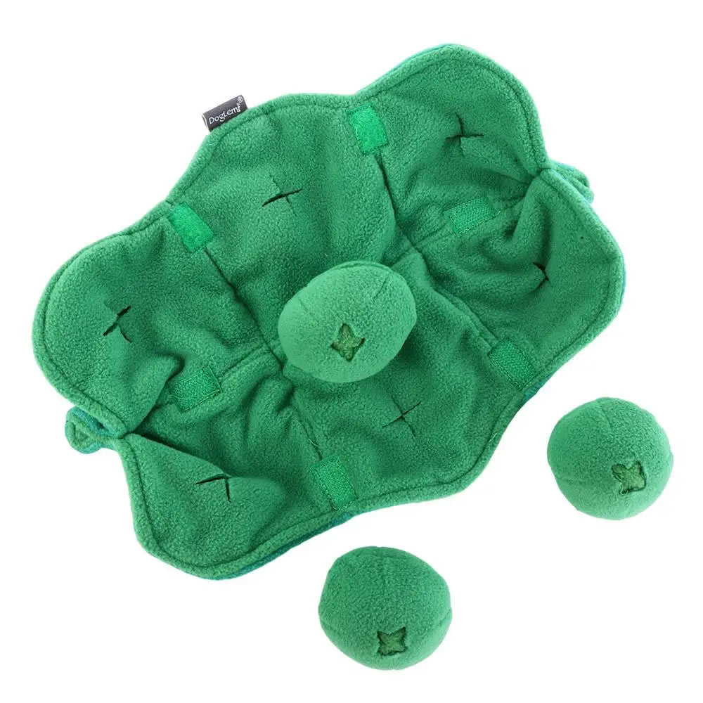 Sniffing Dog Toy Squeaky Plush Treat Dispenser