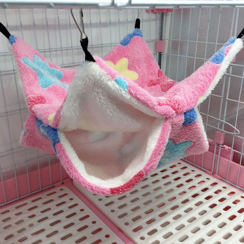 Double Layered Hamster Cage Sleeping Hammock