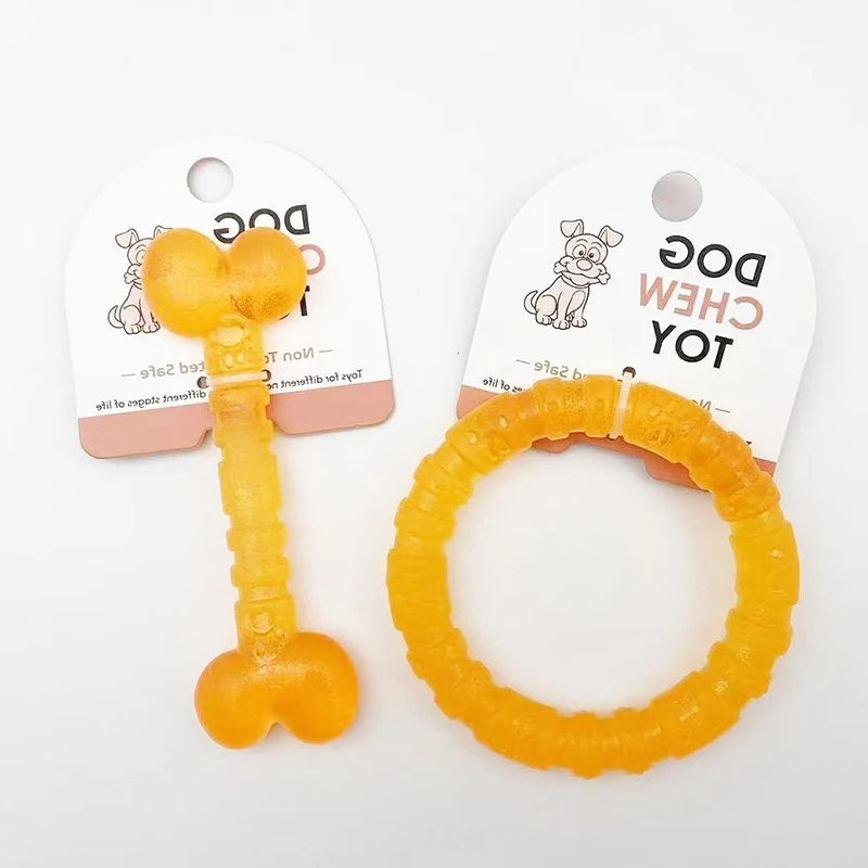 Bite Resistant Rubber Bones And Rings