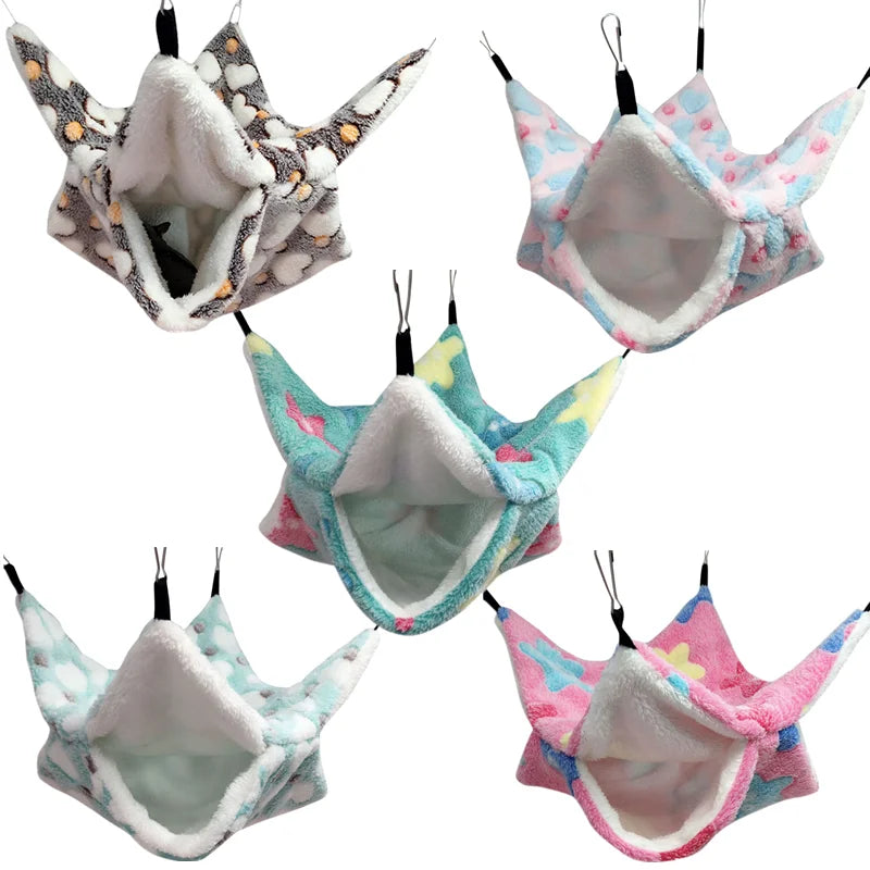 Double Layered Hamster Cage Sleeping Hammock