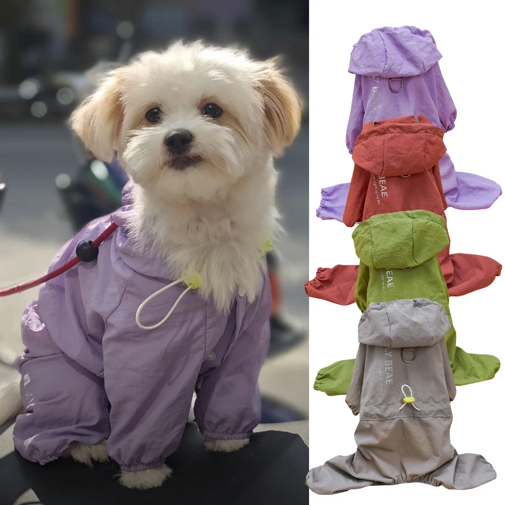 Dog Windproof, Waterproof Raincoat