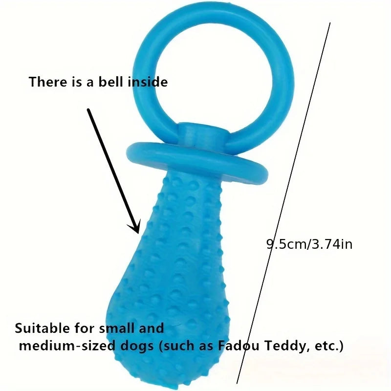 Three Durable Rubber Dog Chew Toys