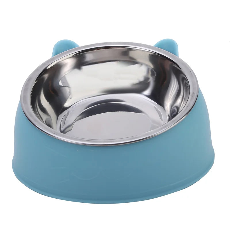Stainless Steel Kitten Puppy Food Feeding Bowls