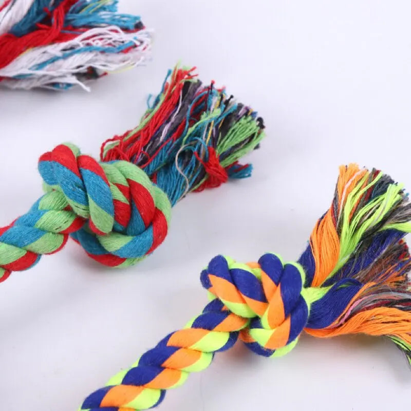 Dog Toy  Bite-resistant Cotton Rope Knot