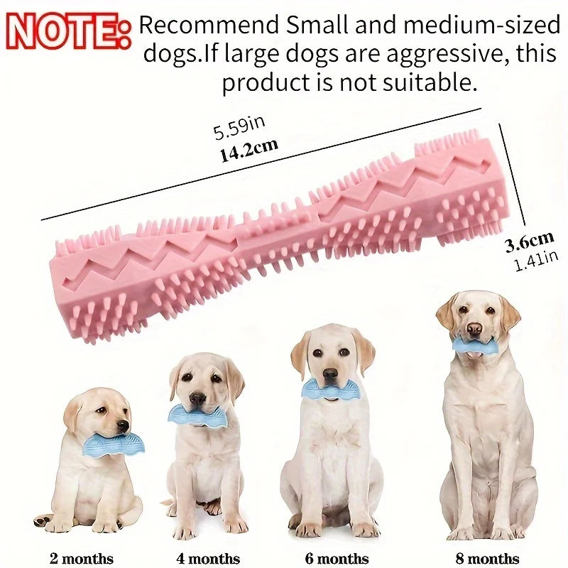 Durable Dog Chew Stick Soft Toothbrush
