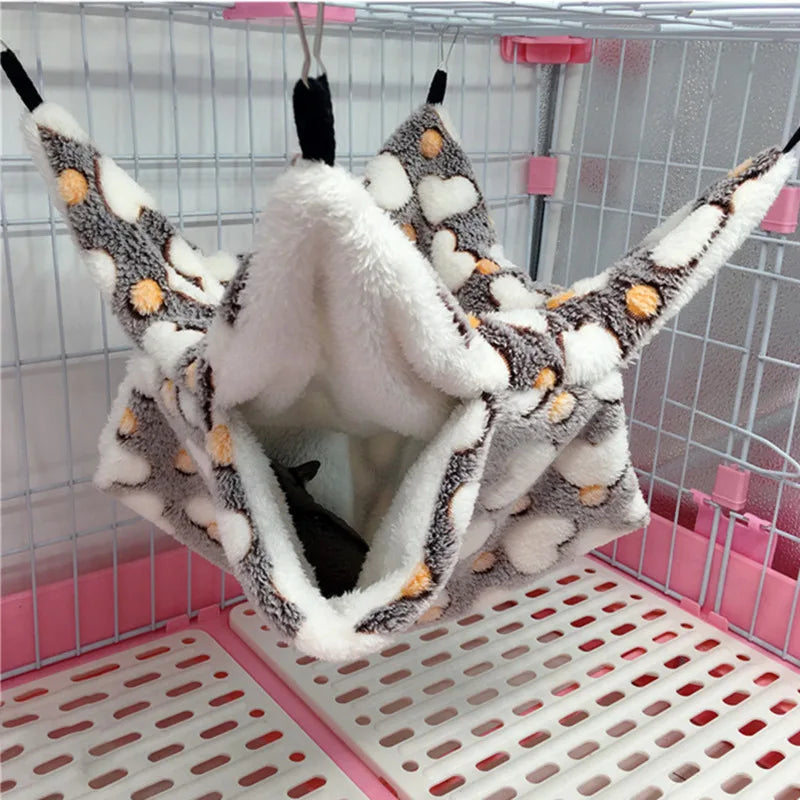 Double Layered Hamster Cage Sleeping Hammock