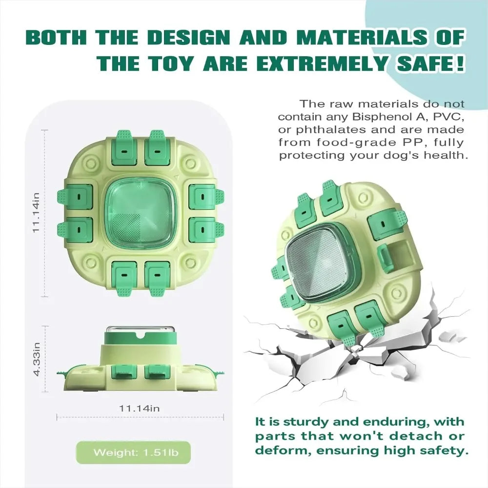Dog educational toys hidden food dog bowl