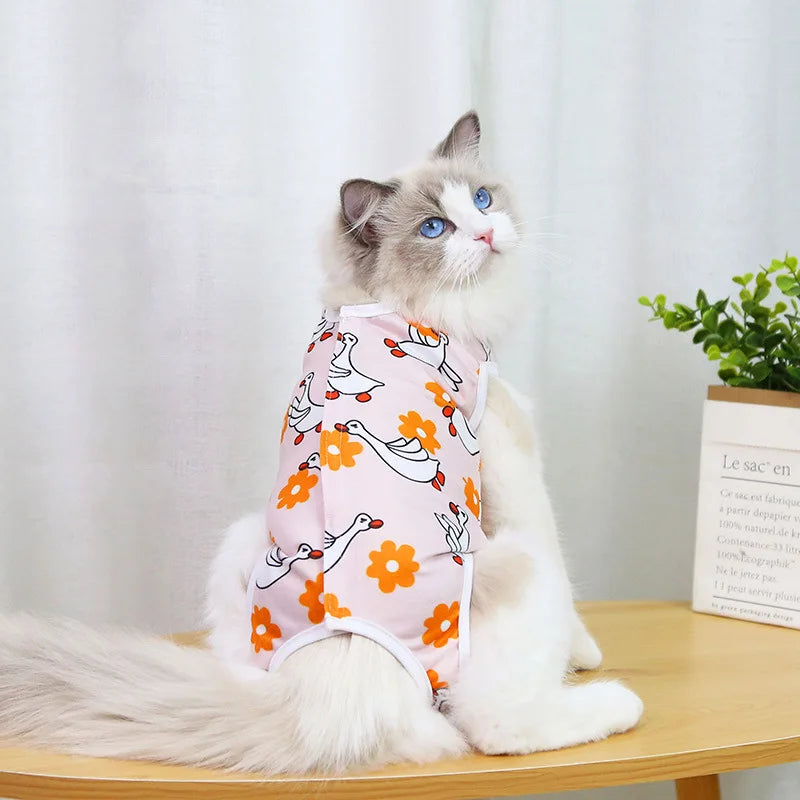 After Surgery Recovery Pet Care Breathable Clothes