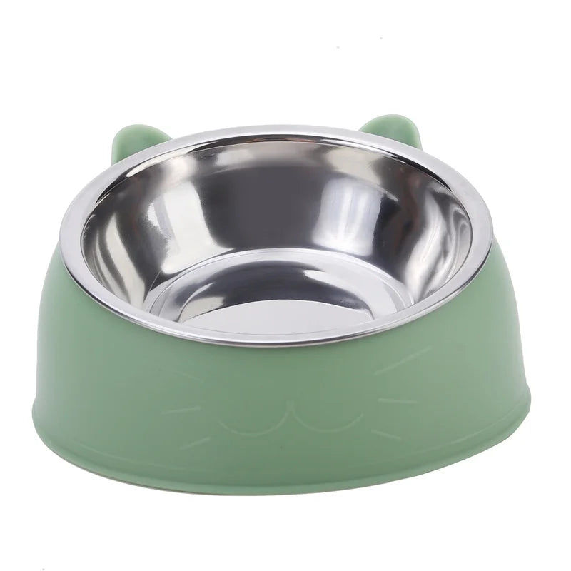 Stainless Steel Kitten Puppy Food Feeding Bowls