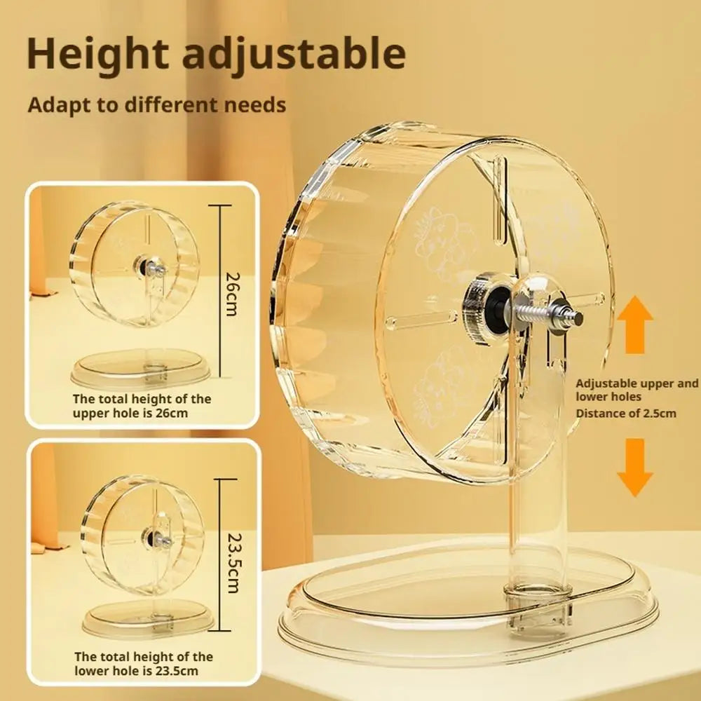Hamster Transparent Running  Wheel