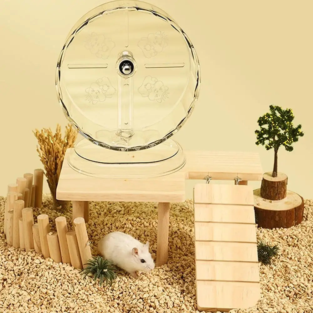 Hamster Transparent Running  Wheel