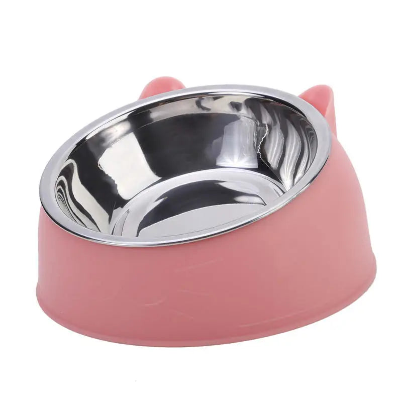 Stainless Steel Kitten Puppy Food Feeding Bowls