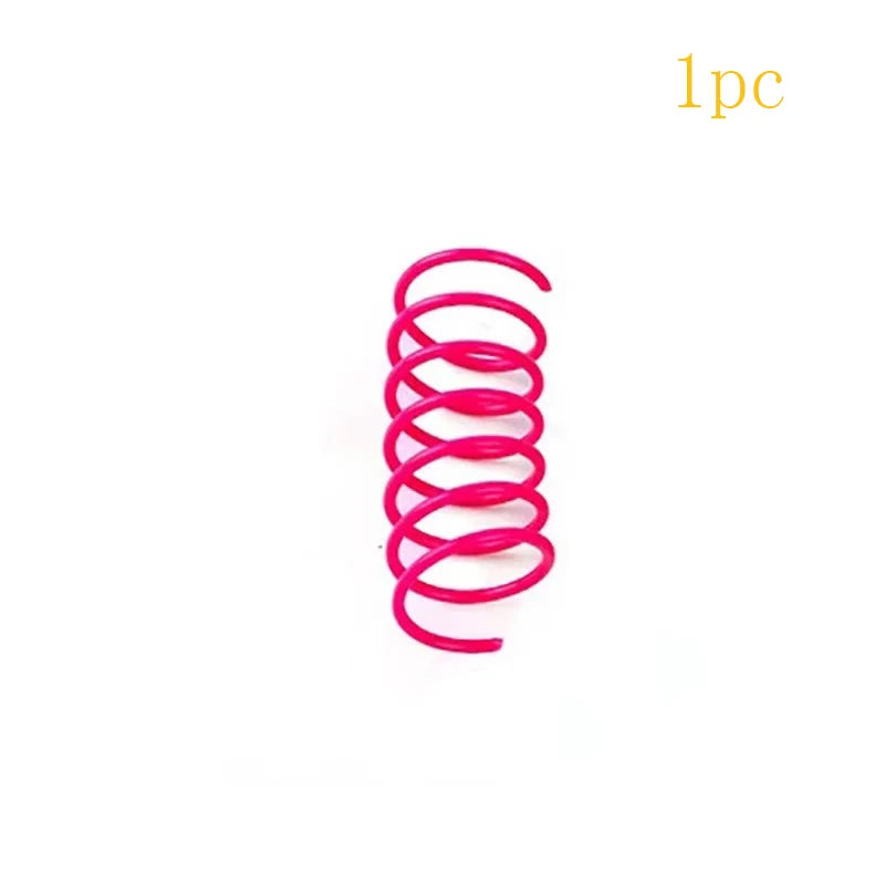 Plastic Spring Cat Toy