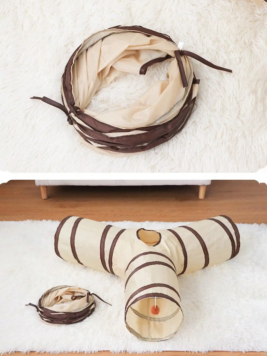 1PC Foldable Cat Tunnel