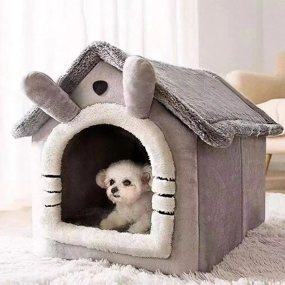 House Style Bed for Small Dogs & Cats