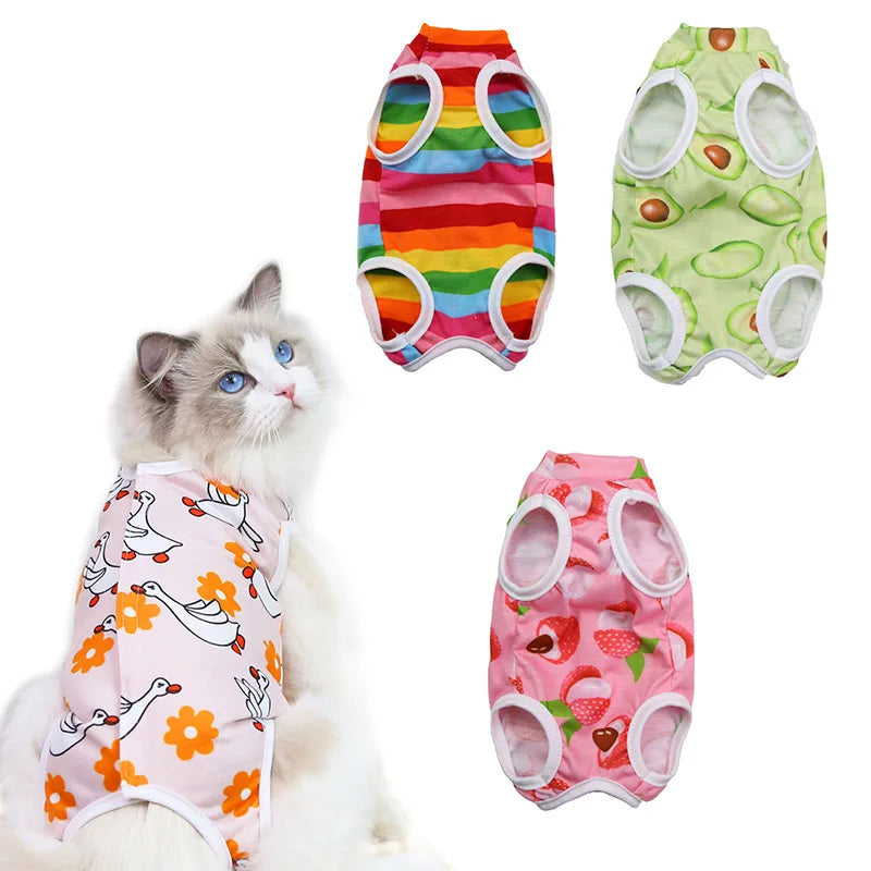 After Surgery Recovery Pet Care Breathable Clothes