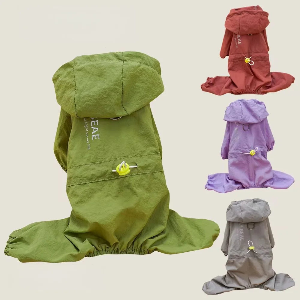 Dog Windproof, Waterproof Raincoat