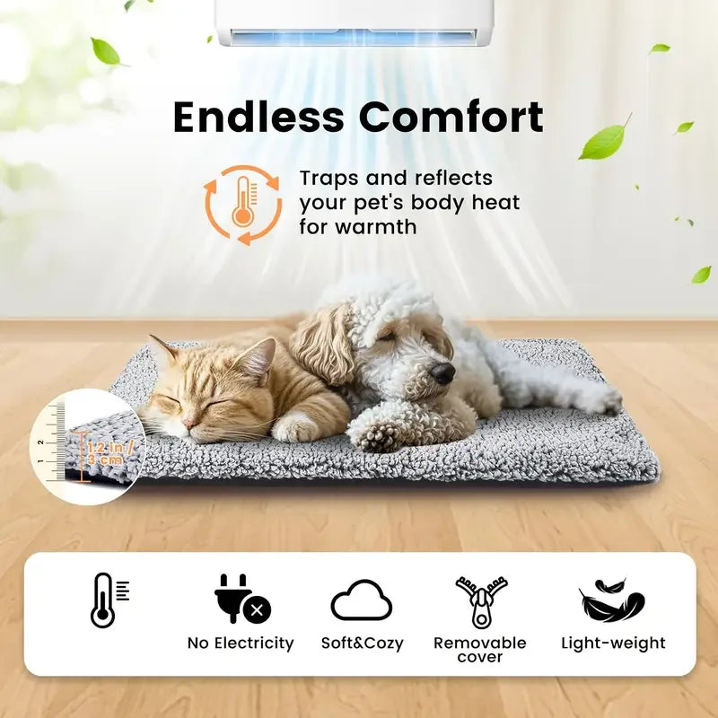 Self-Heating Pet Pad for Dogs & Cats
