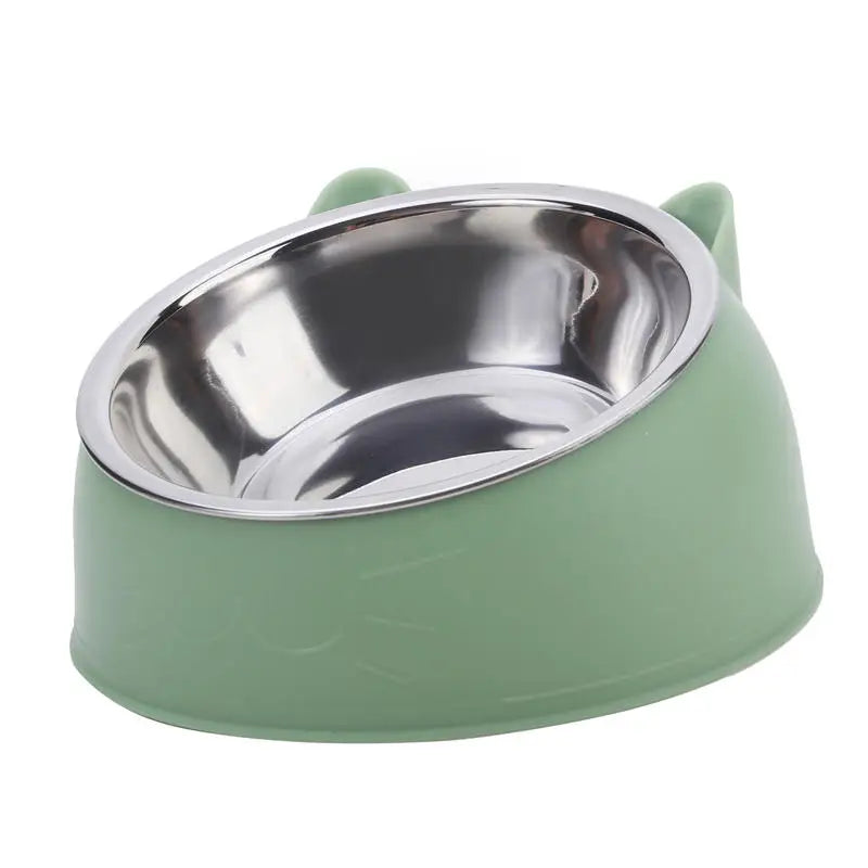 Stainless Steel Kitten Puppy Food Feeding Bowls