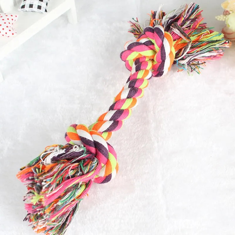 Dog Toy  Bite-resistant Cotton Rope Knot