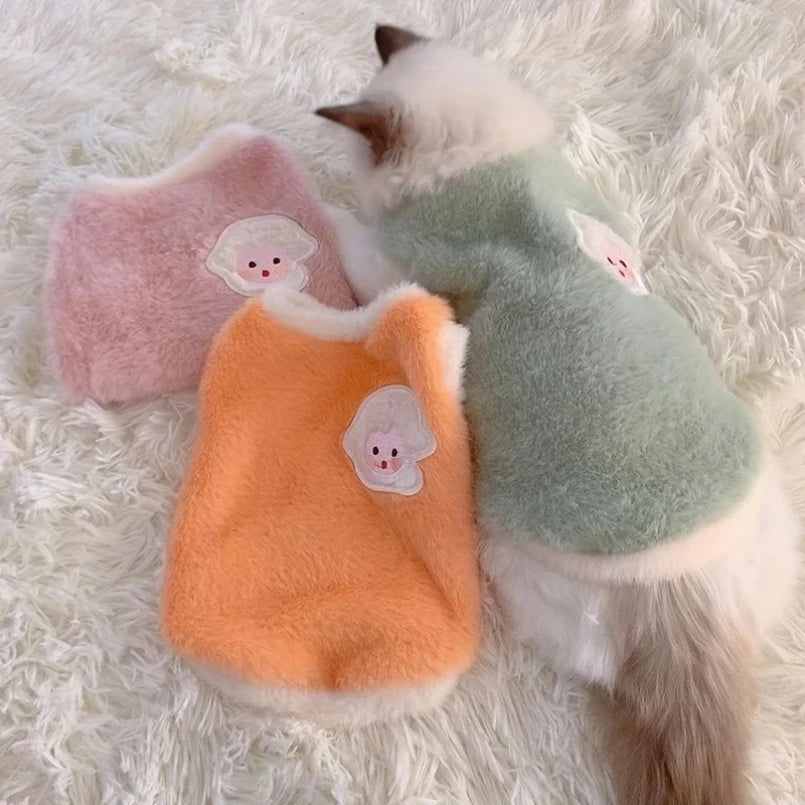 Warm Cat Clothes For Winter