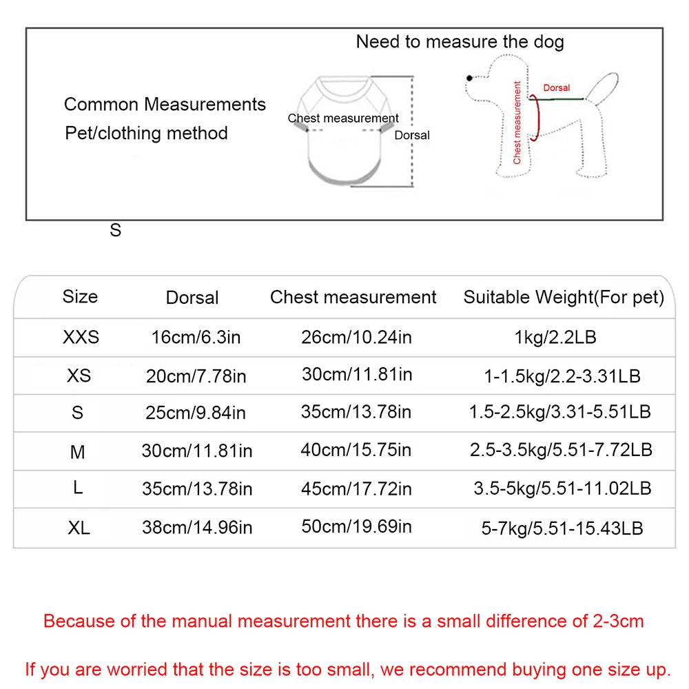 Soft Warm Clothes For Small/Medium Dog & Cats