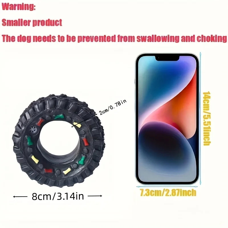 Durable Dog Chew Wheel Toy