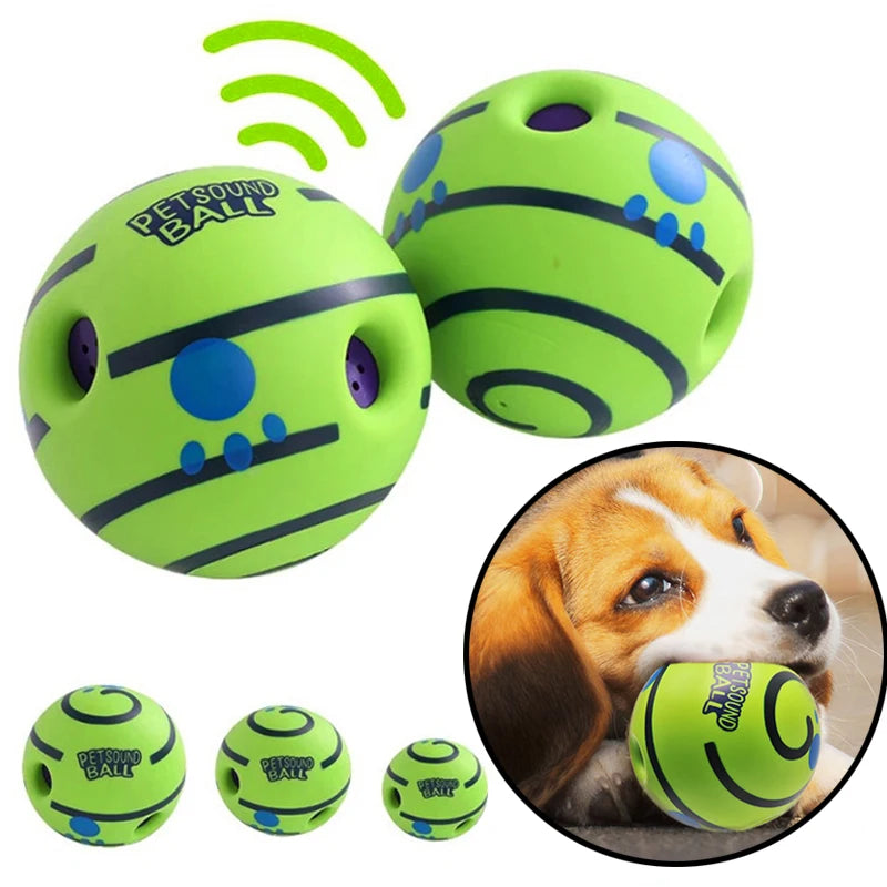 Wobble Wag Giggle Ball Dog Toy
