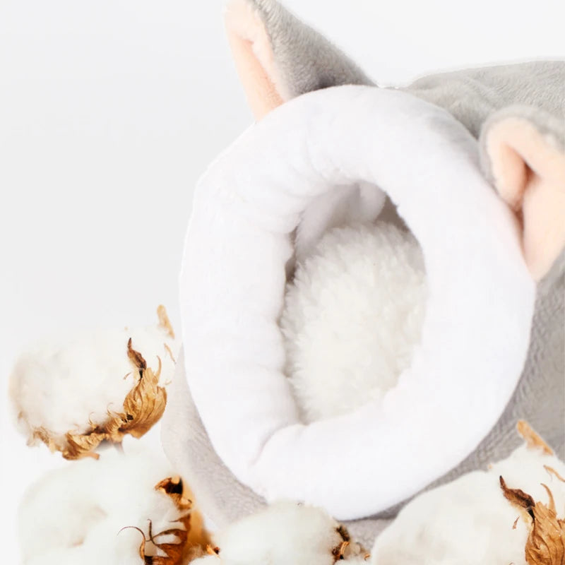 Hamster House Winter Warm Soft Beds