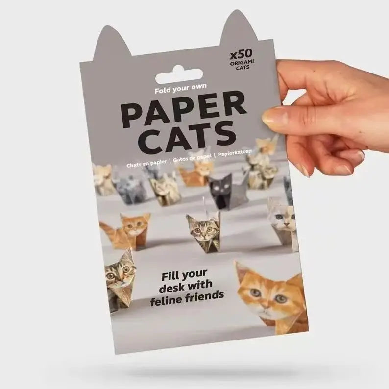 Creative Diy Paper Cats Handmade Origami