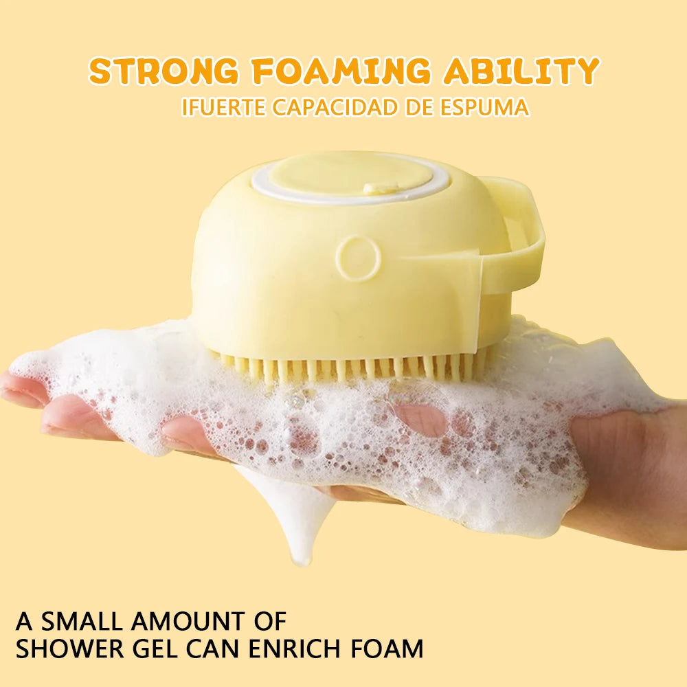 Dog Brush Soap Scrubber