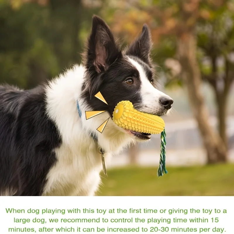 Indestructible Dog Chew Corn Toy
