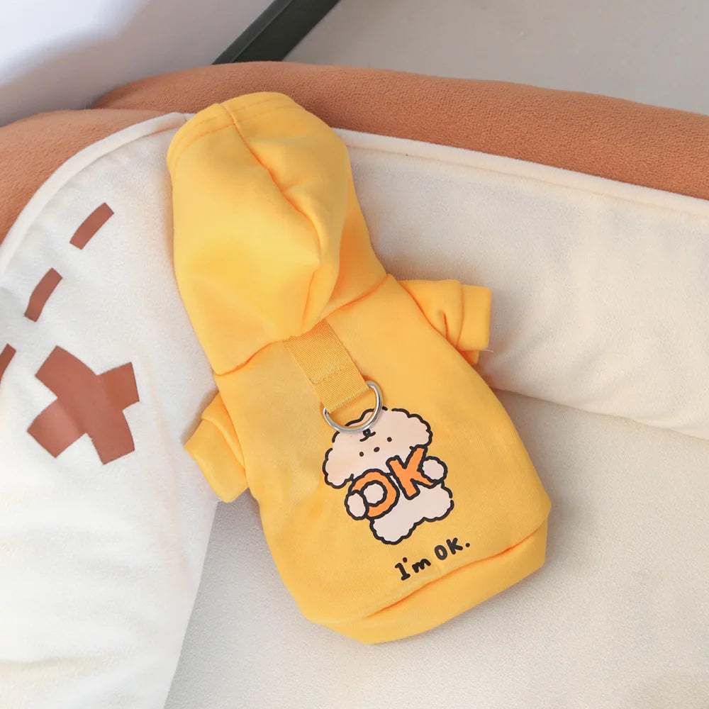 Cat and dog clothes for autumn and winter