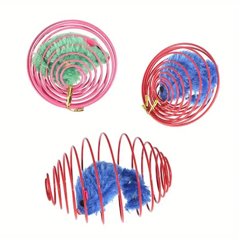 Cat Toy Spring Balls