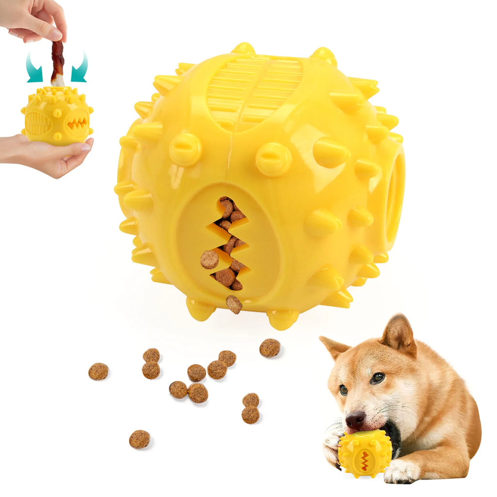Dog Interactive Chew Treat Dispensing Ball