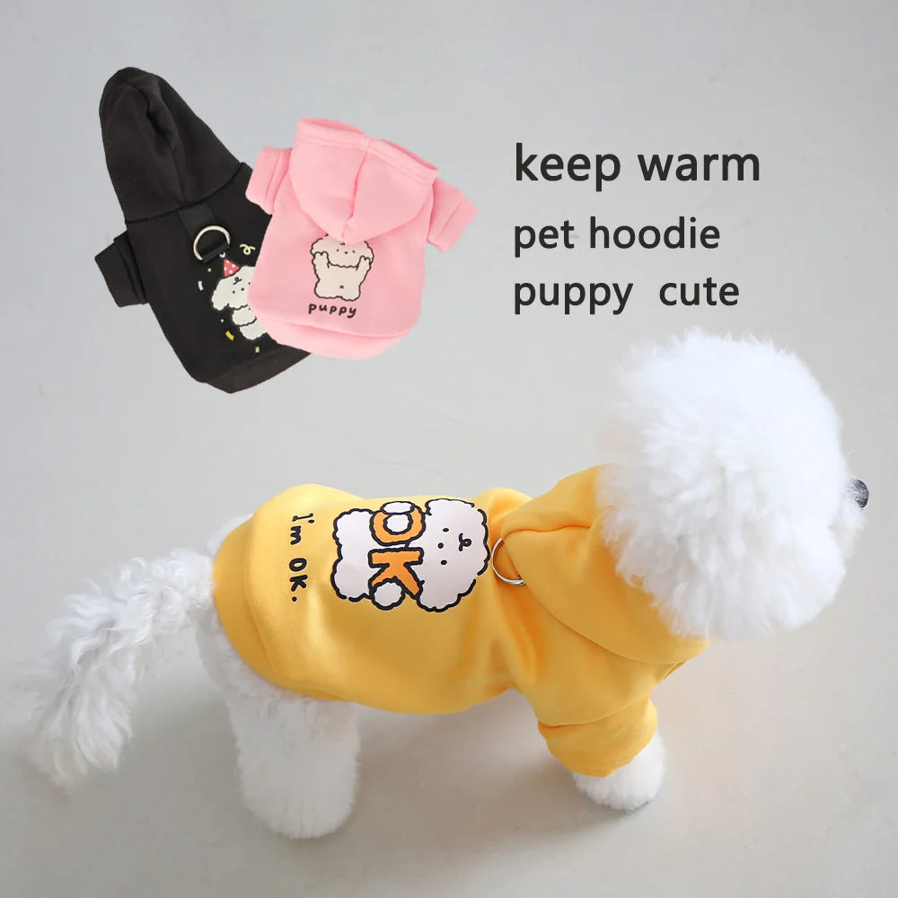 Cat and dog clothes for autumn and winter