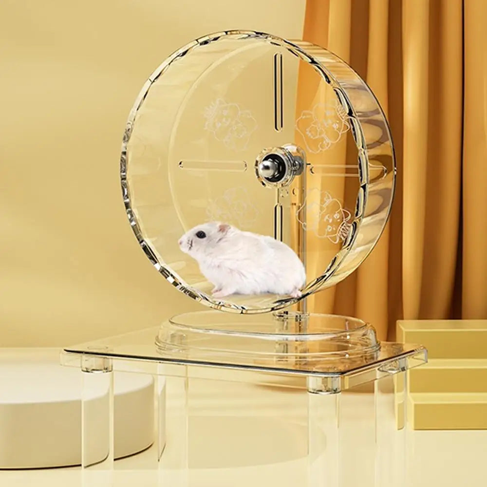 Hamster Transparent Running  Wheel