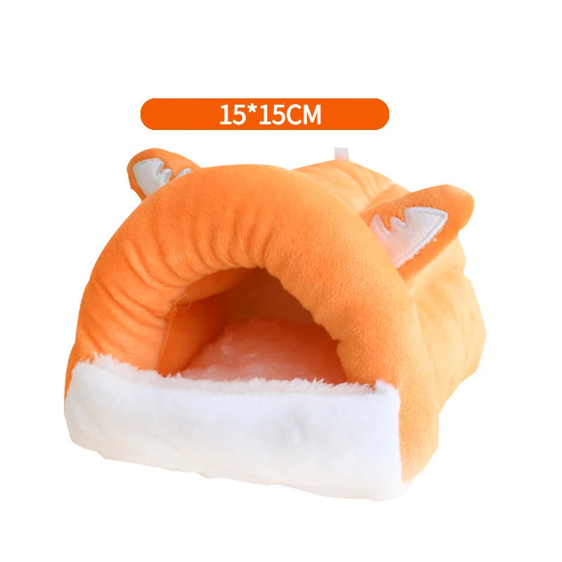 Hamster House Winter Warm Soft Beds