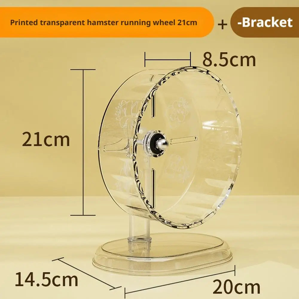 Hamster Transparent Running  Wheel